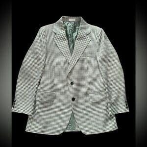 Vintage 70s 80s Richman Brothers Plaid Blazer Jacket Men Size 42R